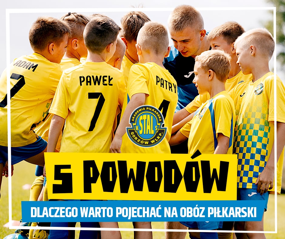 5 powodów dlaczego warto pojechać na obóz piłkarski