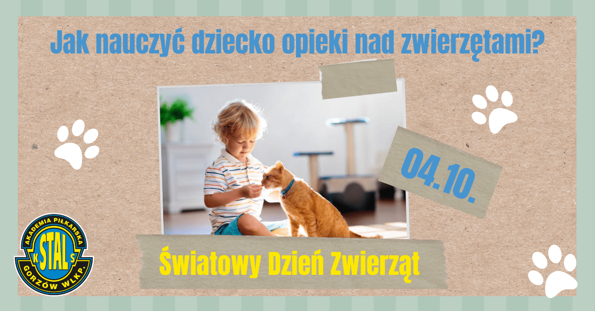 opieka dziecka nad zwierzakiem